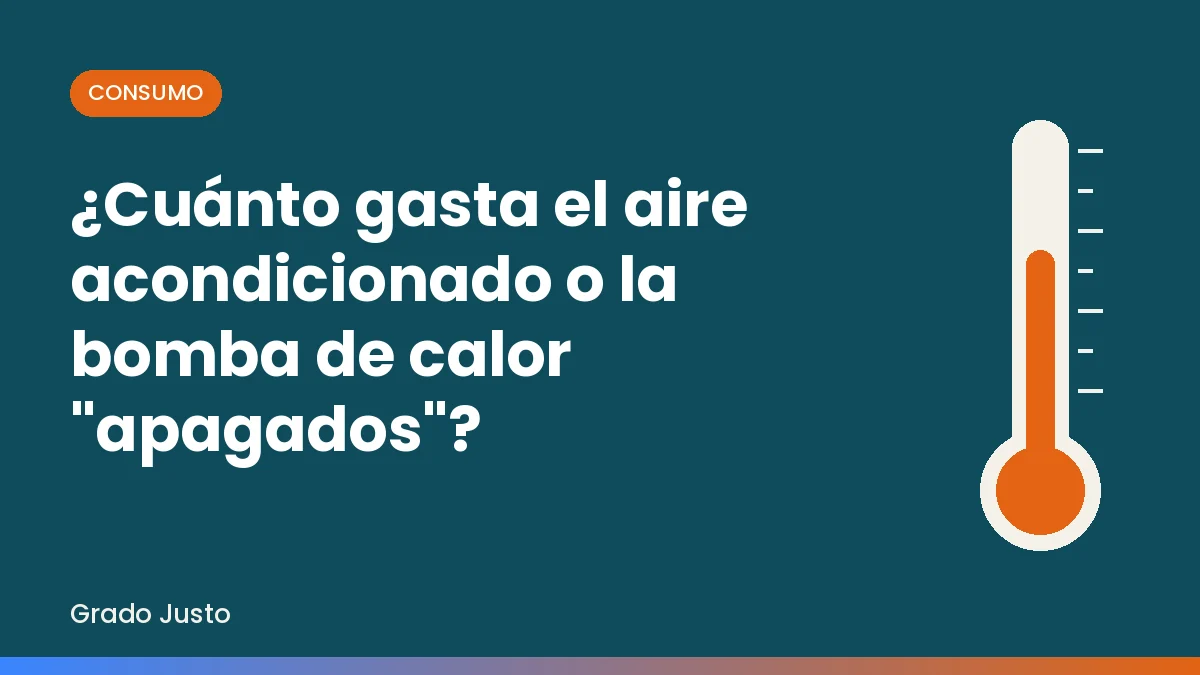 Cuánto gasta el aire acondicionado apagado